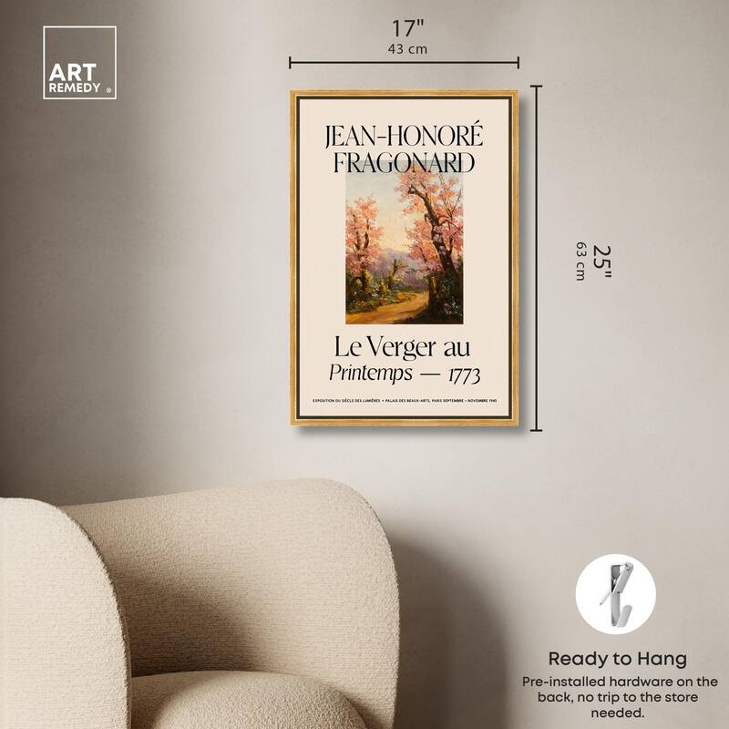 Springtime in Art Canvas by Art Remedy