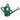English Garden Haws Heritage 2-pint Indoor Green Plastic Watering Can