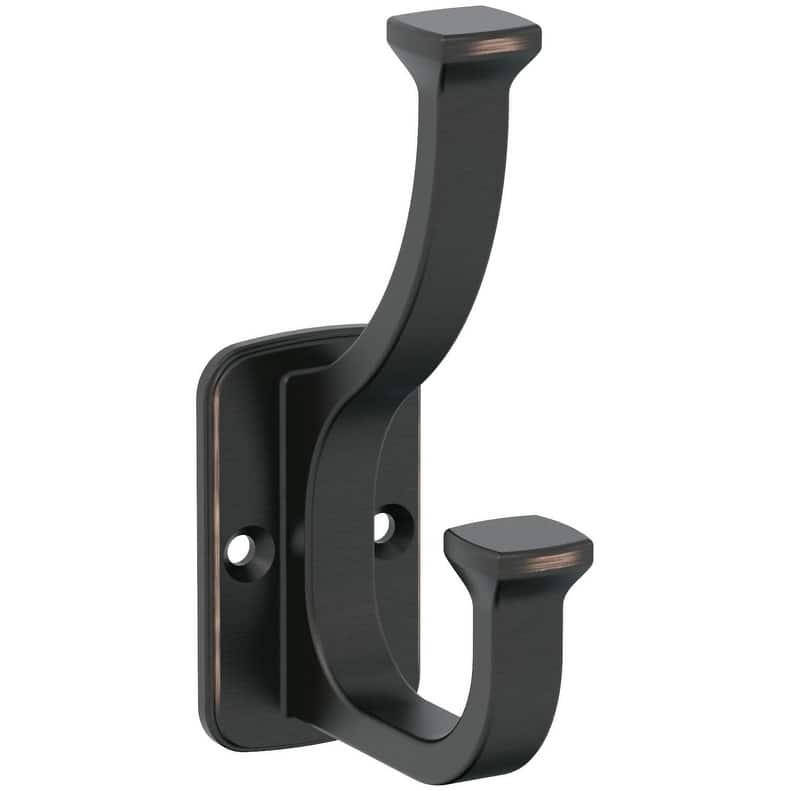Amerock H37007 Alder Double Robe Hook