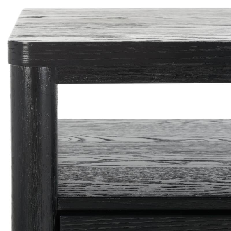 SAFAVIEH Couture Heidegunde 2-Drawer Nightstand Bedside Accent Table (Fully Assembled)