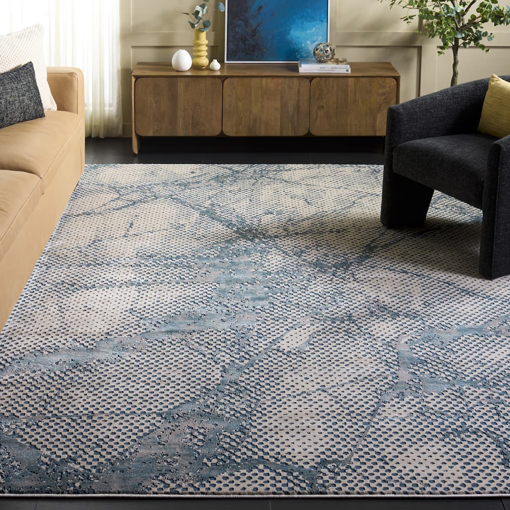 SAFAVIEH Meadow Witta Modern Abstract Rug