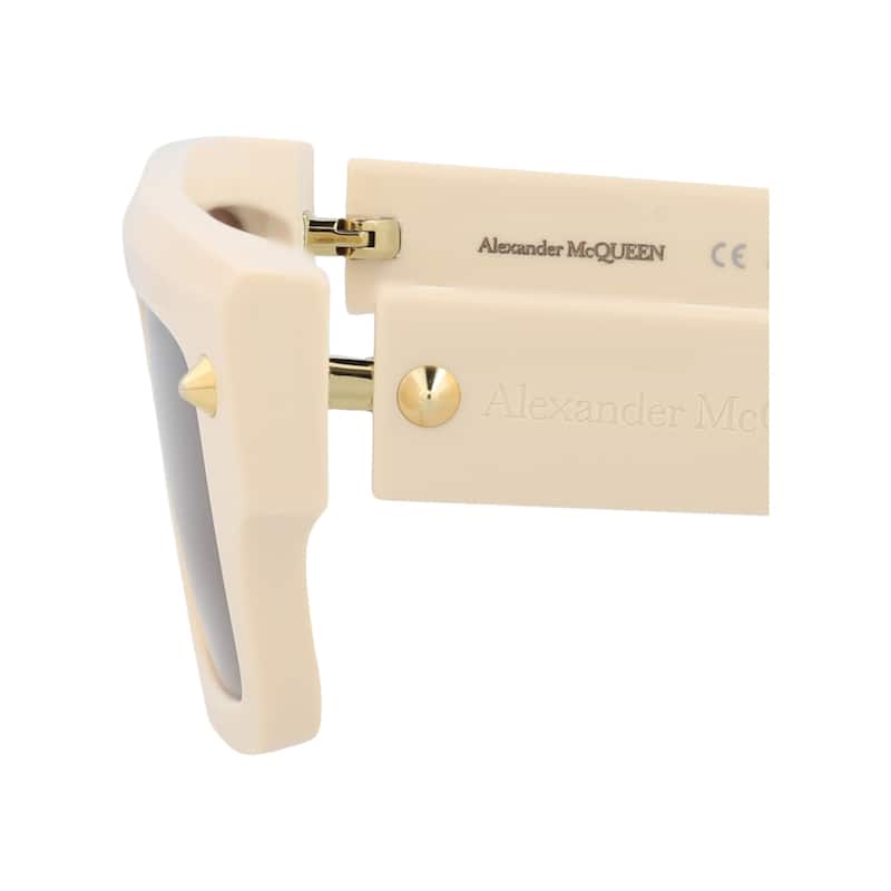 Alexander McQueen Square-Frame Recycled Acetate Sunglasses
