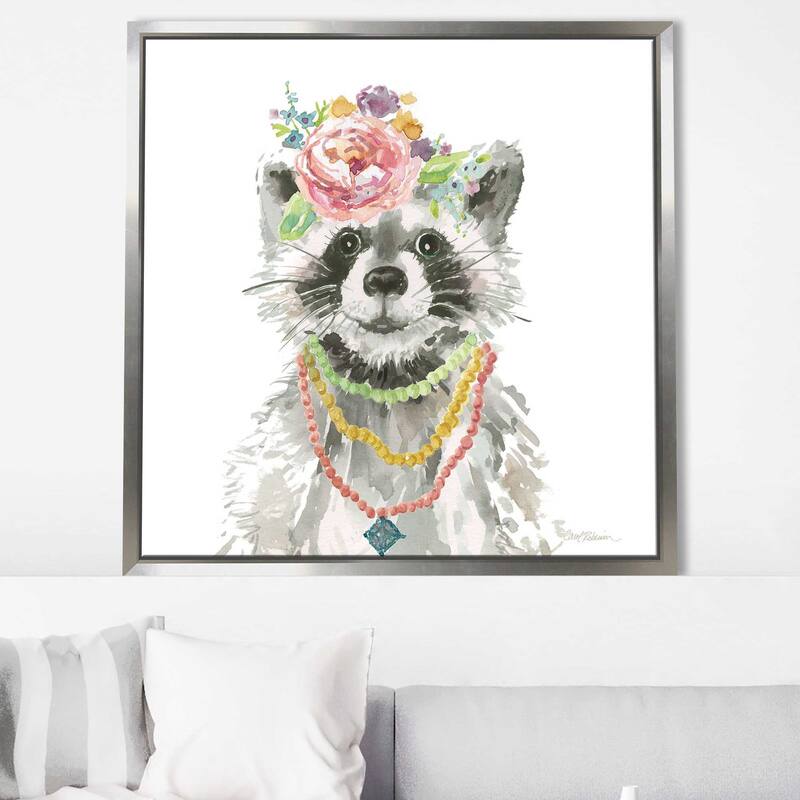 "Glamour Girls IV" by Carol Robinson Print on Floating Canvas