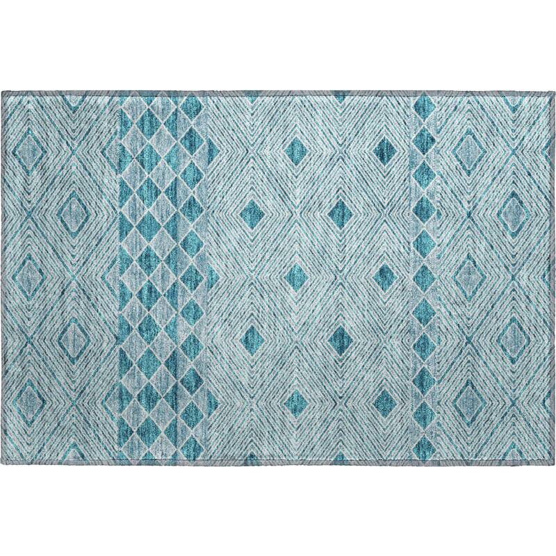 Premium Washable Super Soft Geo Prints Mayfield Rug