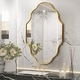 preview thumbnail 1 of 38, Irregular Accent Mirror Scalloped Wall Mirror