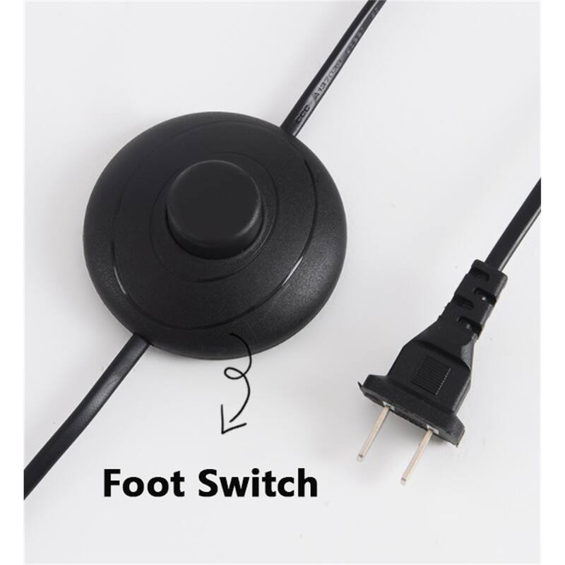 Modern 69Inch LED Column Floor Lamp with Foot Switch