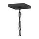 preview thumbnail 5 of 4, Mottled Black One Light Mini Pendant from the Stoneleigh Collection