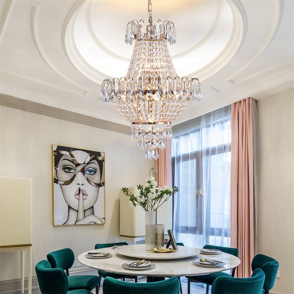 Gold Crystal Chandeliers