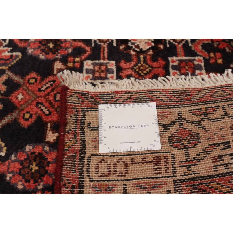 ECARPETGALLERY Hand-knotted Andelz Navy Wool Rug - 2'11 x 10'5