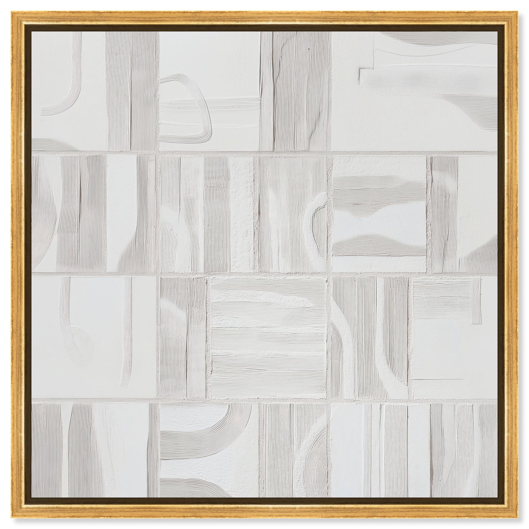 Cadence I Abstract Wall Decor Framed Canvas Print by Art Remedy