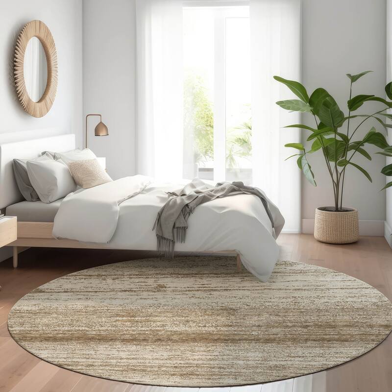 Machine Washable Indoor/ Outdoor Chantille Ombre Rug