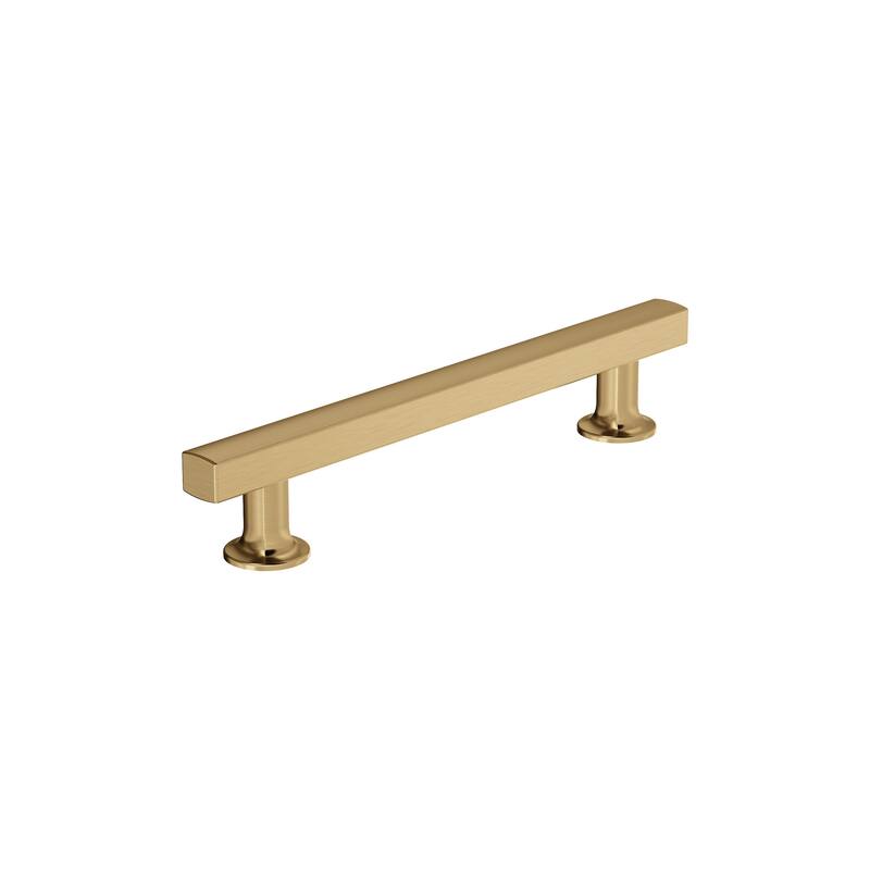 Amerock Everett Kitchen Cabinet Pull Handle - 5-1/16 in (128 mm) Center-to-Center - Champagne Bronze