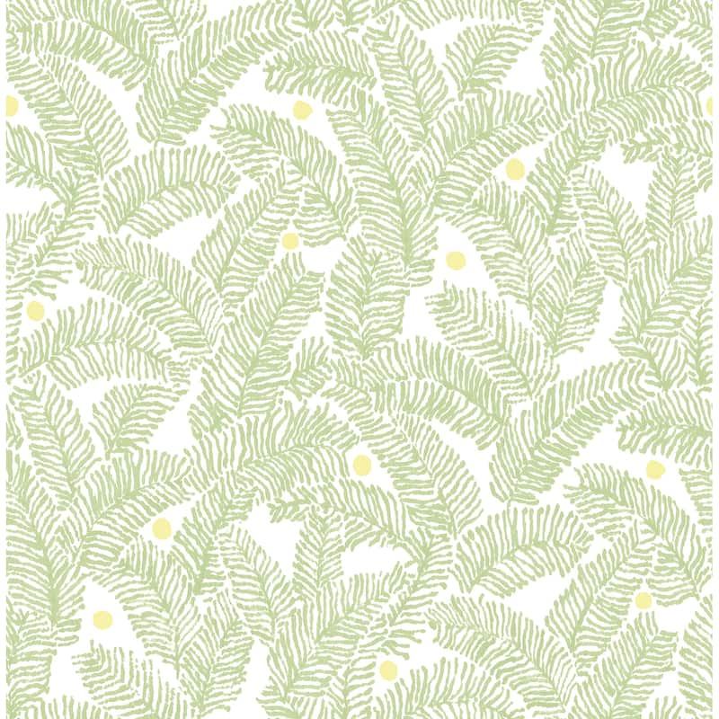 Lindsay, Athina Fern, 33 FT. L x 20.5In. W Wallpaper Roll