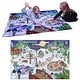 preview thumbnail 1 of 4, Toddler and Kids Seek-and-Find Winter in The Woodlands Interactive Blanket, Twin Throw