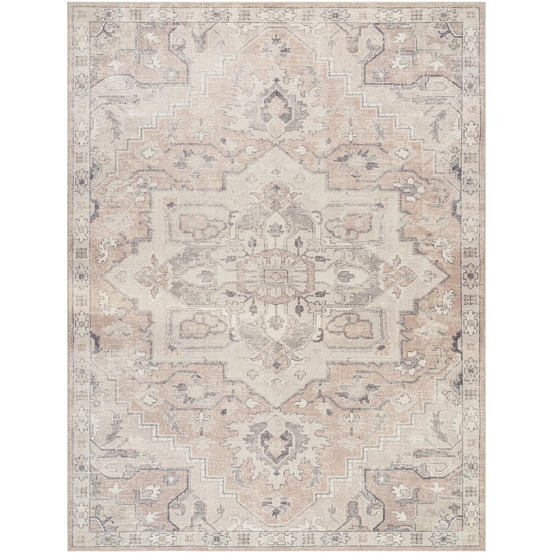 Livabliss Elle Updated Traditional Medallion Area Rug