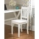 preview thumbnail 1 of 1, NE Kids School House Collection White Chair - 18.5" x 17" x 36"