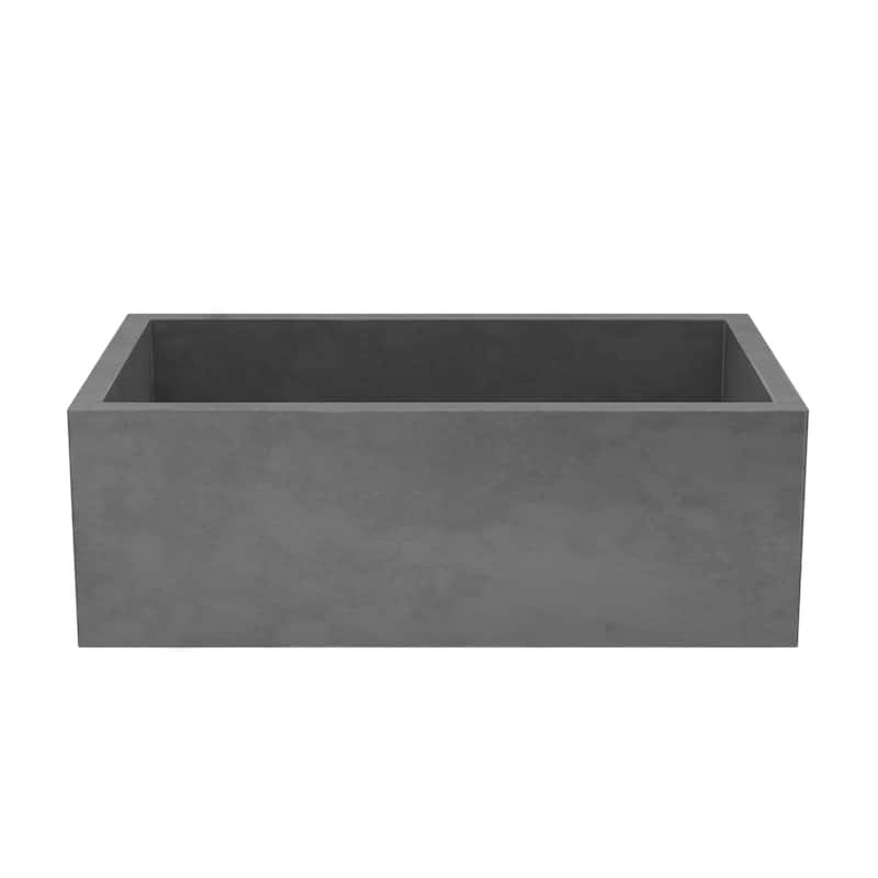 Farmhouse 30-inch NativeStone Kitchen Sink - 30" x 18" x 10.25" - Slate