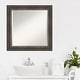 preview thumbnail 14 of 68, Beveled Bathroom Wall Mirror - Alta Frame
