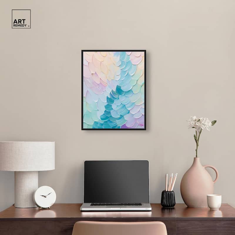 Mermaid Scales Canvas by Art Remedy