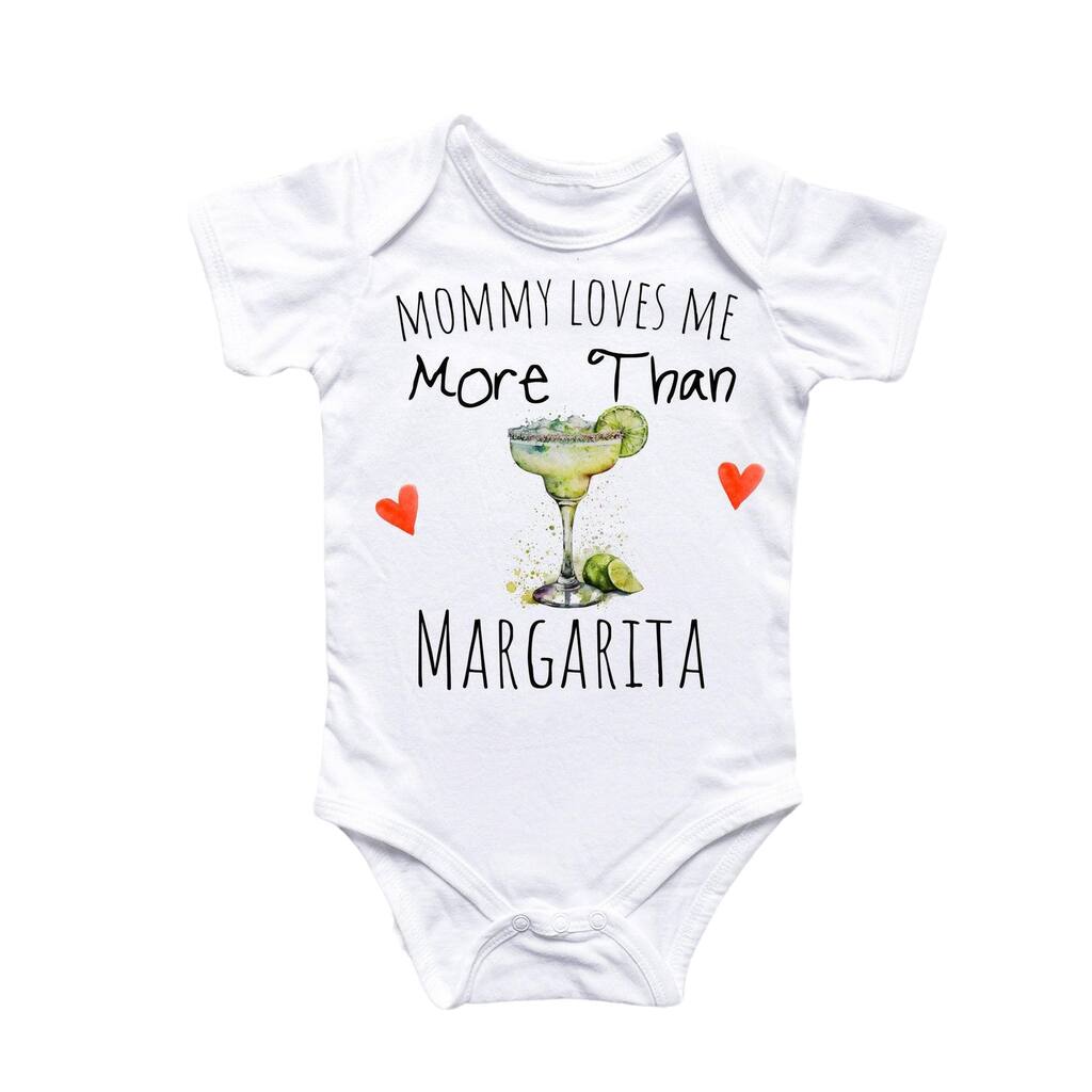 Margarita Cocktail - Baby Boy Girl Clothes Infant Bodysuit Funny Cute Newborn