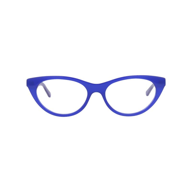 Balenciaga Cat Eye-Frame Acetate Optical Frames - Blue Blue Transparent - Blue