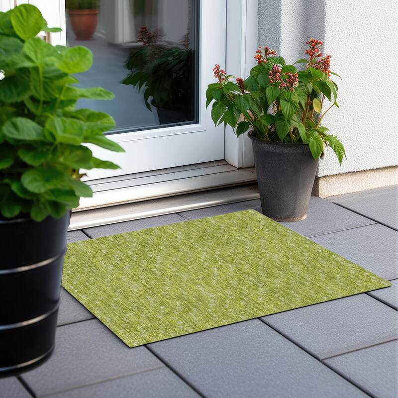 Lave Modern Geometric Weather Resistant Versatile Elegance Outdoor Rug
