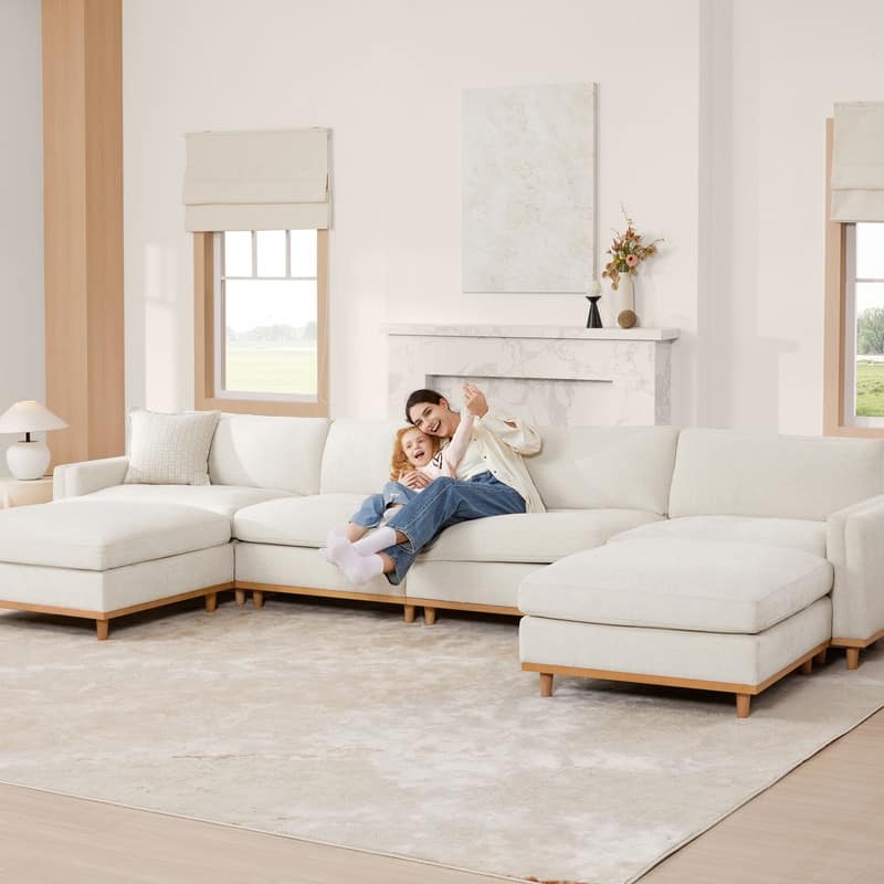 Pamela Oversized Modular Sectional Sofa Couch