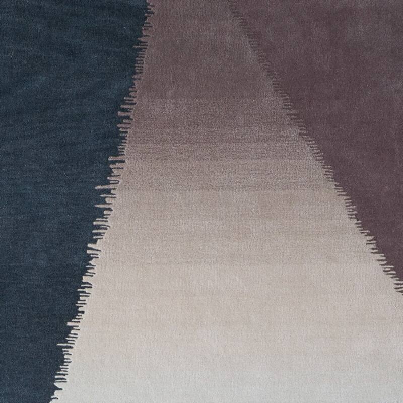 HomeRoots Geometric Casual Rectangle Area Rug