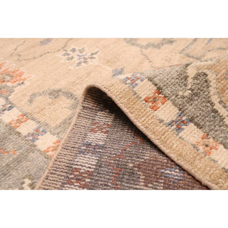 ECARPETGALLERY Hand-knotted Jules Serapi Tan Wool Rug - 9'1 x 11'10