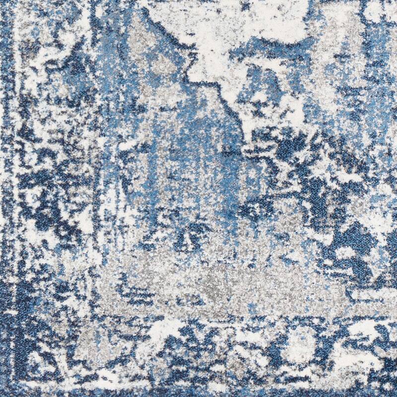 Livabliss Amalia Distressed Medallion Area Rug