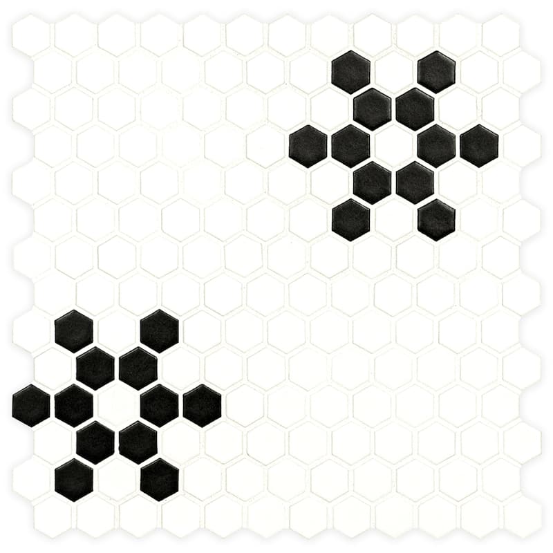 Ackland AKM-P-TUX1X1FLM-CA 12" x 12" Porcelain Floor and Wall Tile - - Tux - Tux