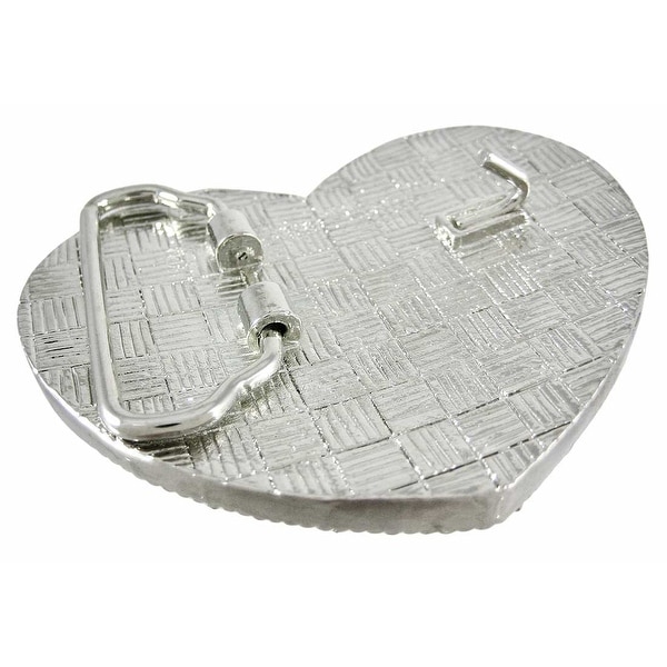 heart shaped belt buckle