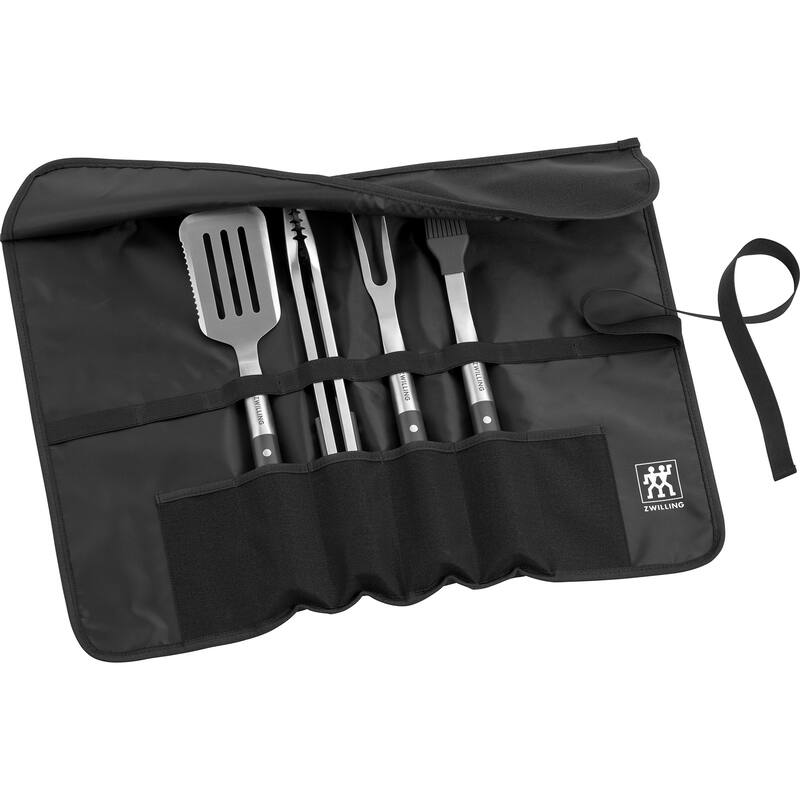 ZWILLING BBQ+ 5-pc Grill Tool Set - Black - Black - 5-pc