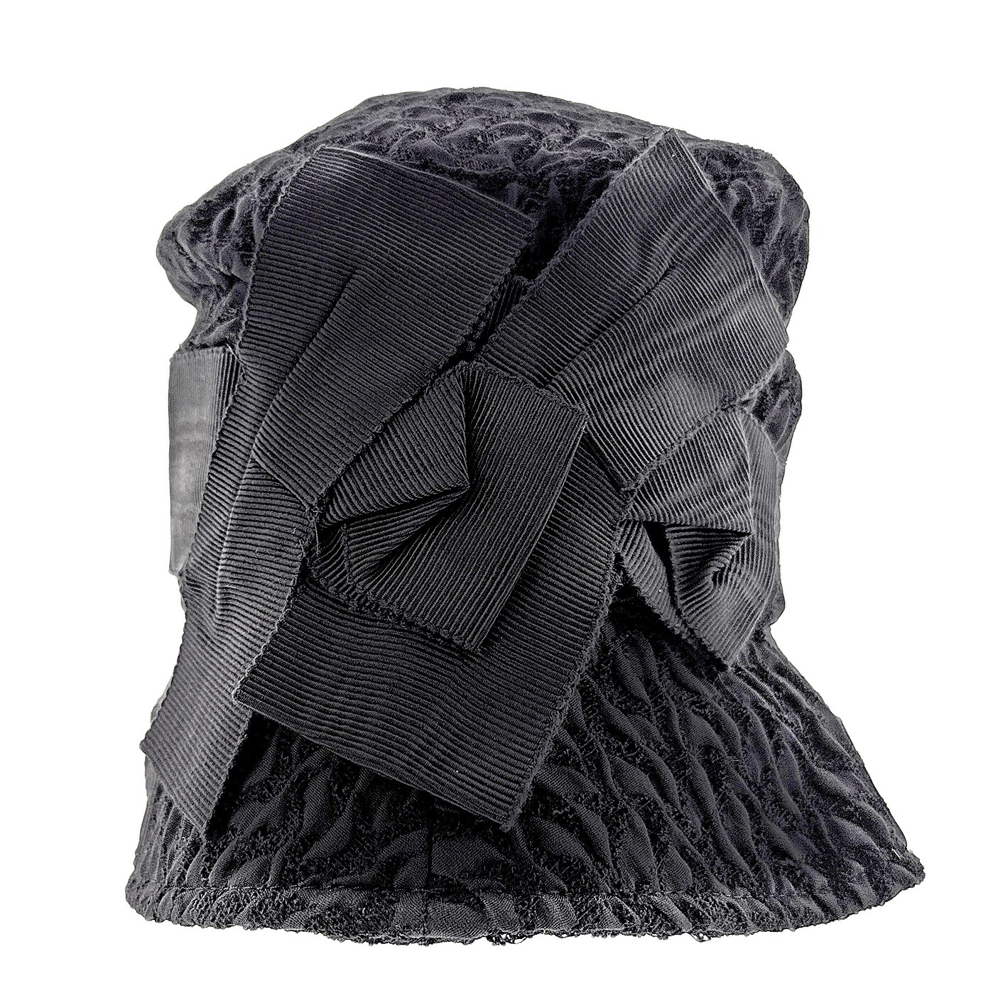 Dolce & Gabbana Black Wool Blend Bucket Hat with Logo Detail- Dolce&Gabbana Bucket Hats for Women for sale | eBay main image 2