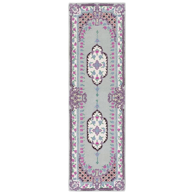 SAFAVIEH Handmade Bellagio Tatevik Oriental Medallion Wool Rug
