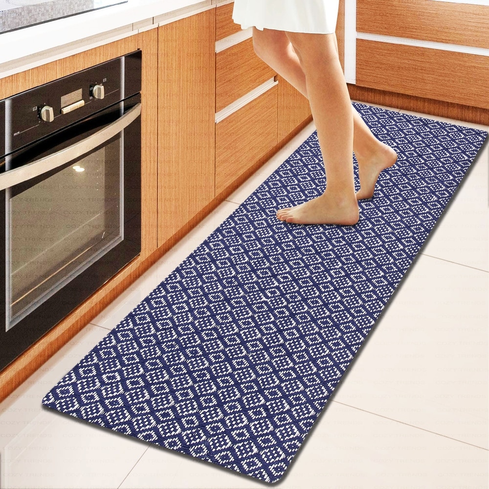 Oussum Bedroom Throw Rugs Jute Cotton Kitchen Rug Mat Colorful Area Floor Carpet 