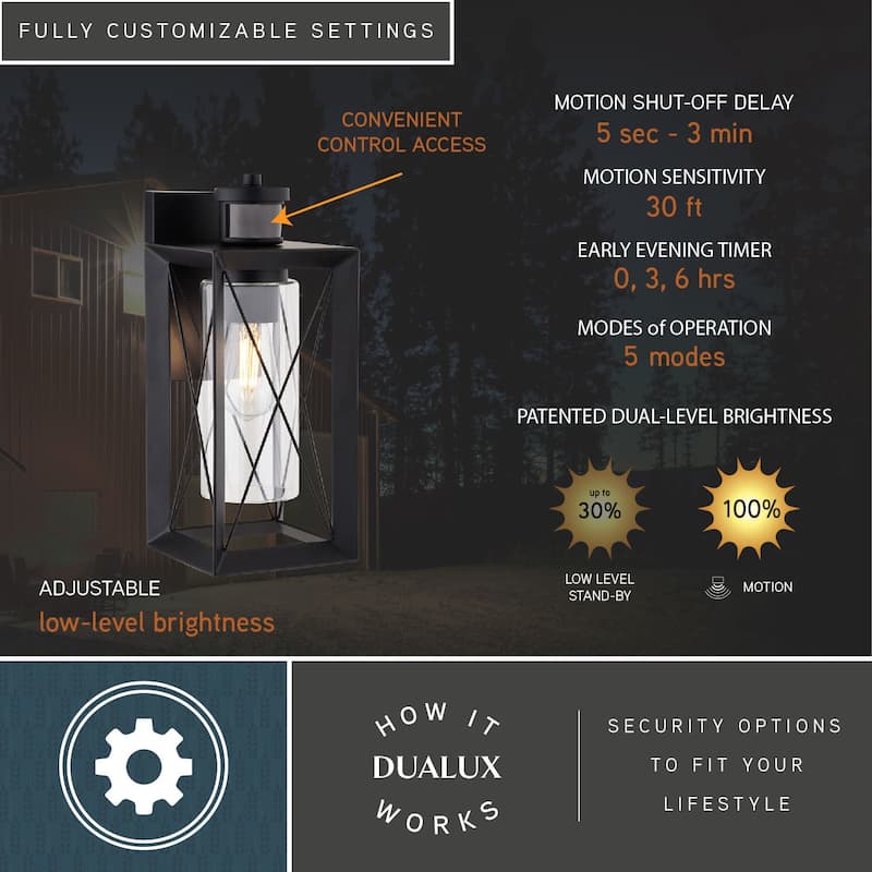Vaxcel Lighting T0762 Milton 14" Tall Outdoor Wall Sconce