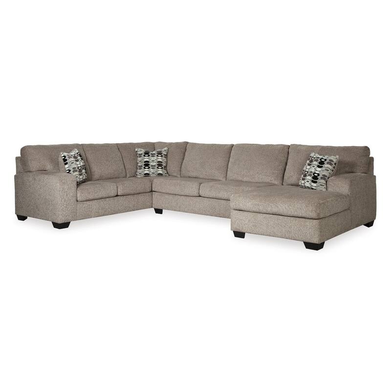 Ballinasloe 3-Piece Sectional- Platinum