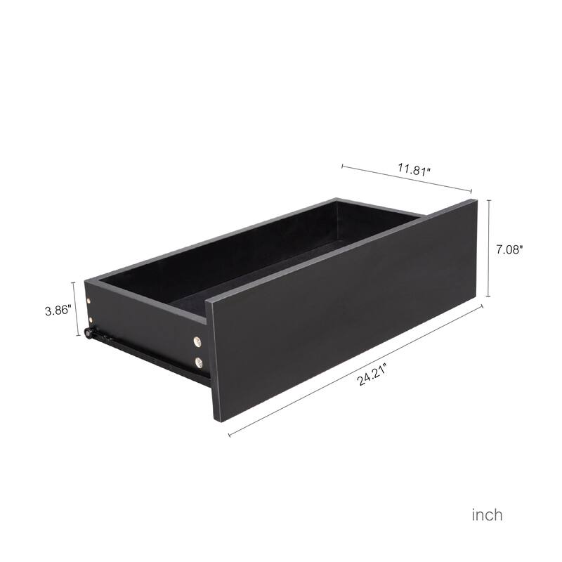 Modern Cabinet with Sturdy Frame of 4 Drawer Dresser