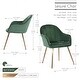 preview thumbnail 18 of 29, Carson Carrington Tavelsrum Velvet Dining Room Chair