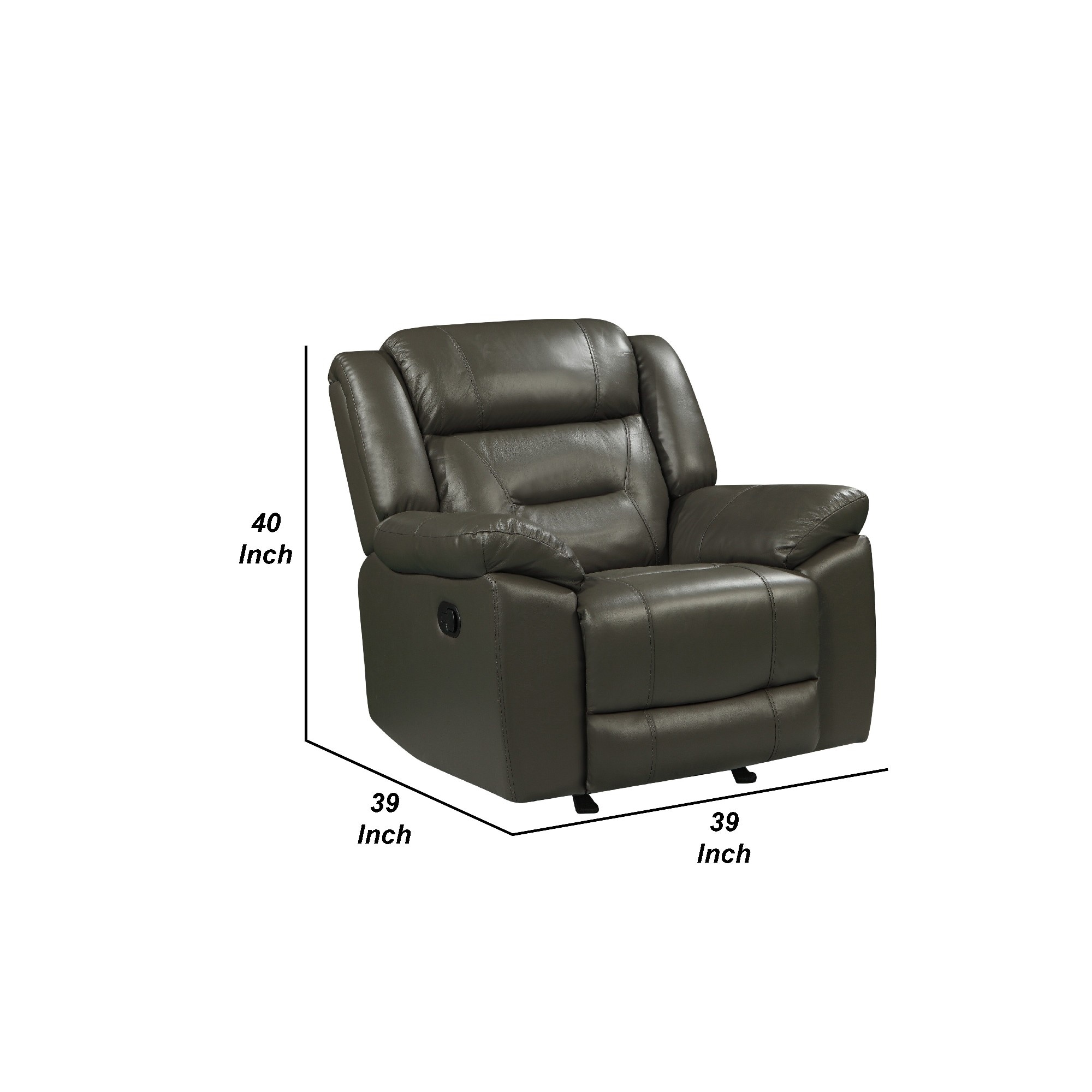 Armchair dimensions 2025 inches
