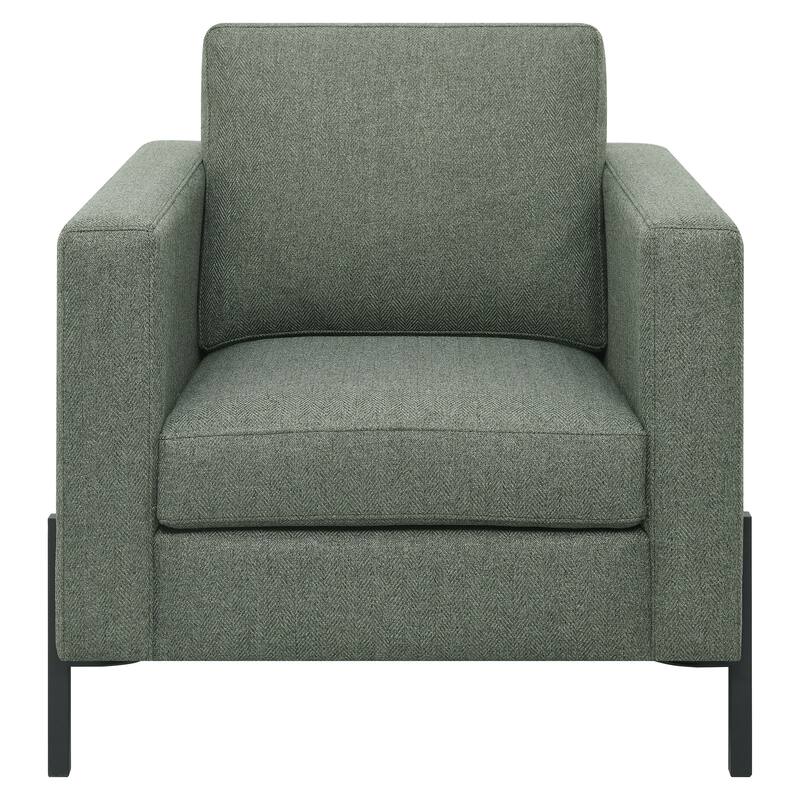 Dulcie 3-piece Upholstered Loose Back Sofa Set