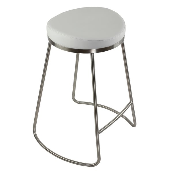 Stainless steel stool with back outlet