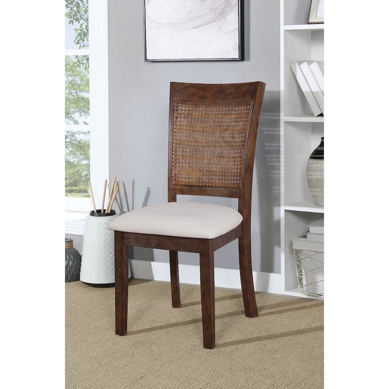 Walden Cane Back Dining Chair (2-Pack)