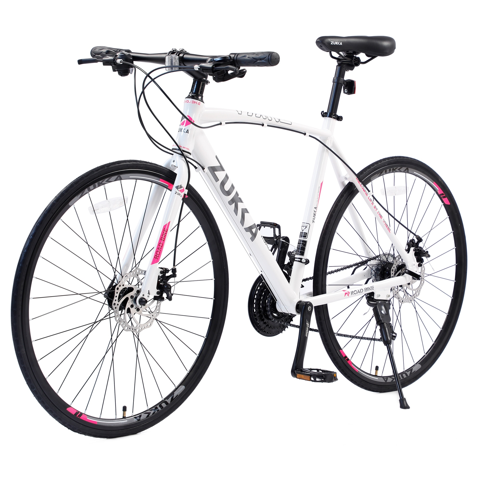 24 Speed Hybrid Bike Road Bike City Bicycle Unisex Bikes