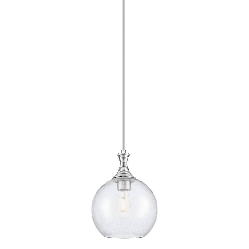 Innovations Lighting 415-1S-14-10 Astor Pendant Astor 10" Wide Pendant - Satin Nickel / Seedy