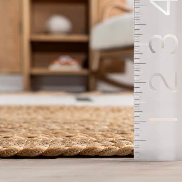 Nuloom Zaylee Tiger Handwoven Kids Jute Area Rug