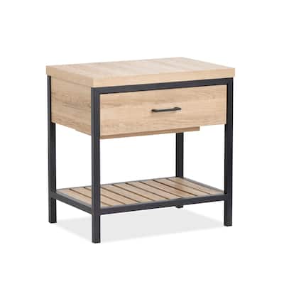 Magnussen Home Bastain Putnum Ivory Open Nightstand