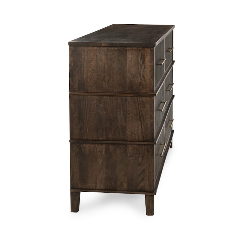 Classic Home Westlake 6-Drawer Mango Wood Dresser