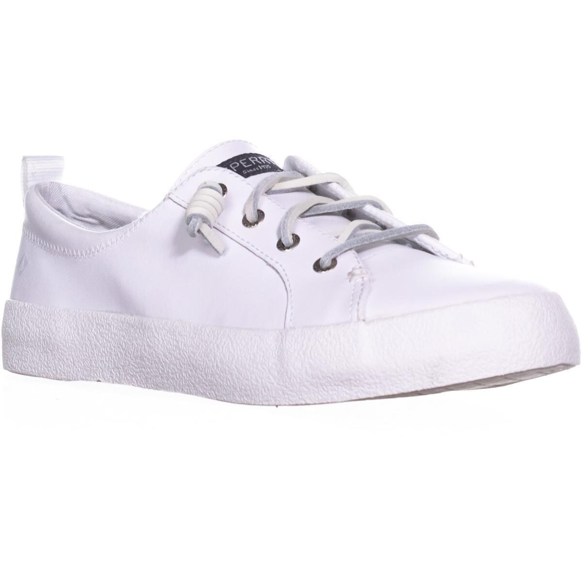 sperry white tennis shoes